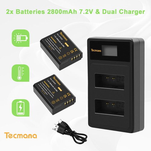2800mah akkus ladegerät - 2x, &