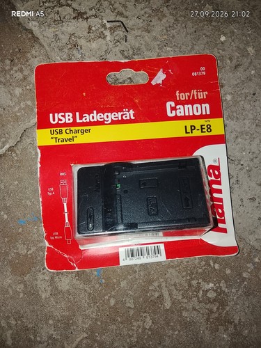 Hama usb ladegerät - für, canon
